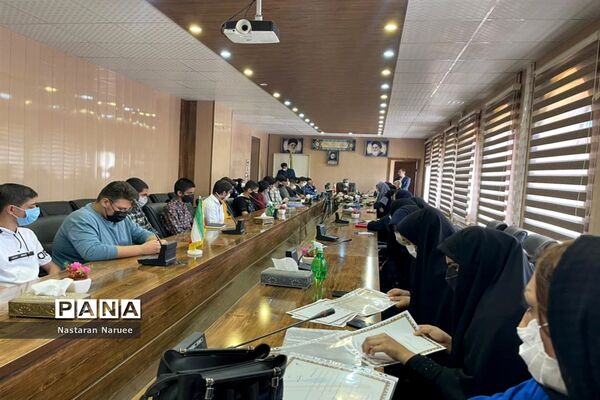 افتتاحیه دومین دوره مجلس دانش‌آموزی ناحیه یک زاهدان