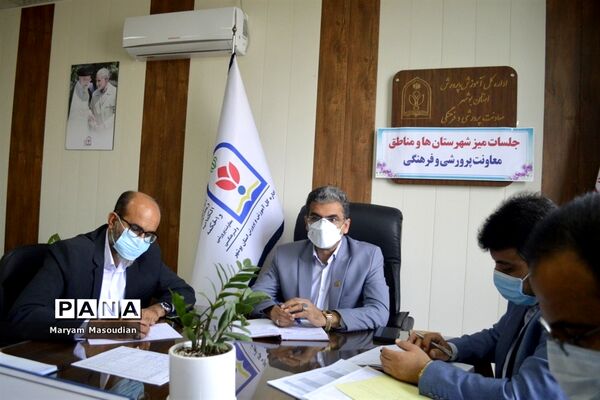 جلسه میز خدمت منطقه آموزش و پرورش دلوار با معاونت پرورشی و فرهنگی