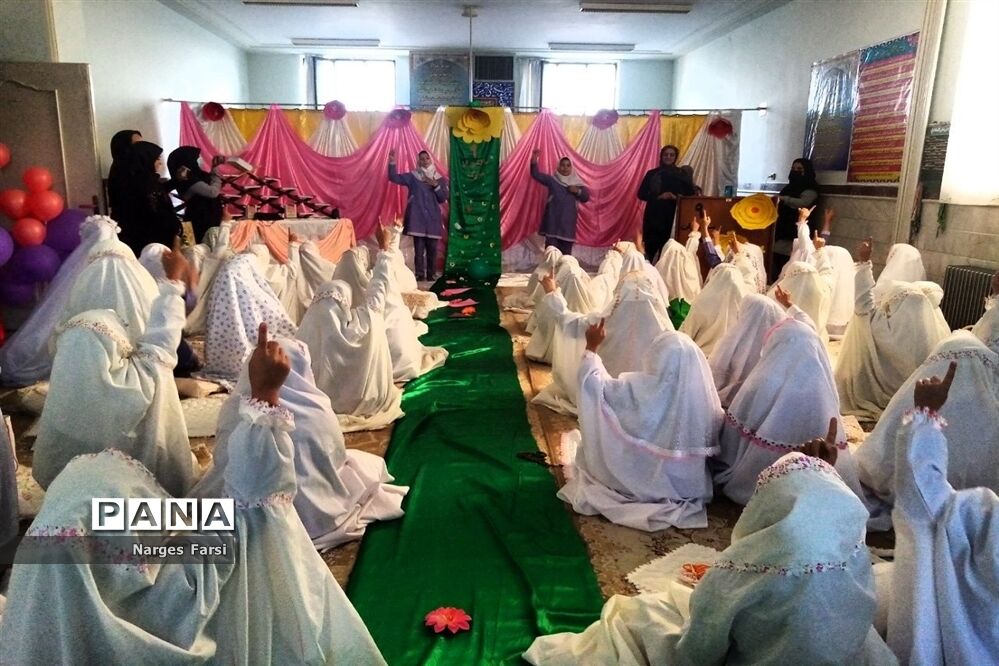 جشن تکلیف «فرشتگان ۹ ساله» شهرستان جعفرآباد قم