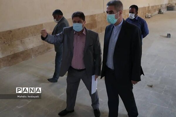 بازدید فرماندار شهرستان دماوند از پروژه مجموعه ورزشی روستای سادات محله در رودهن