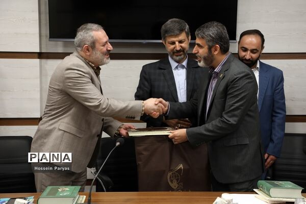 مراسم تکریم و معارفه سرپرست قائم‌مقام معاون وزیر در سازمان دانش‌آموزی