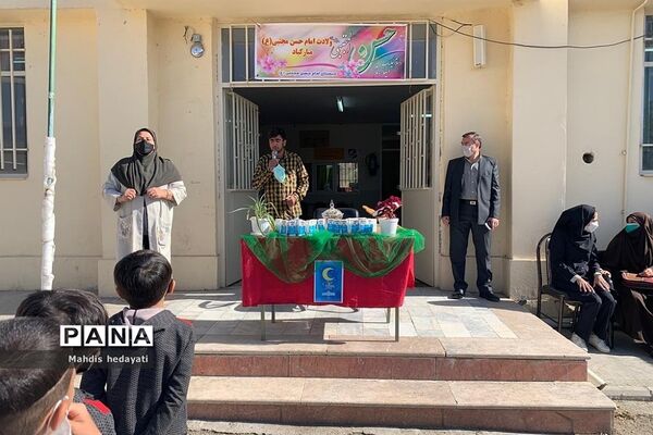 جشن ولادت کریم اهل بیت در مدرسه امام حسن مجتبی علیه السلام رودهن