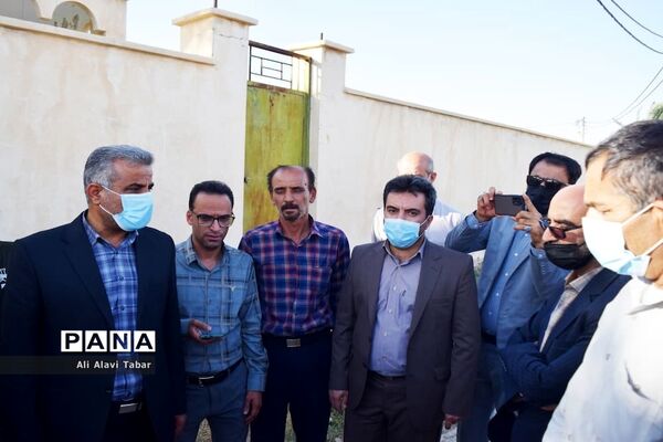 افتتاح آسفالت روستایی  قلعه سوخته شهرستان بوشهر
