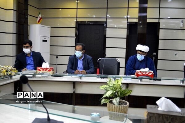 جلسه میز خدمت آموزش و پرورش شهرستان بوشهر