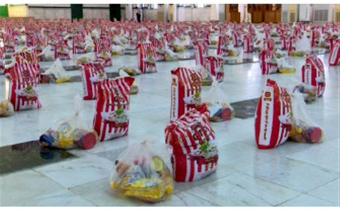 ۴ هزار بسته معیشتی بین نیازمندان شهرستان رودان توزیع شد