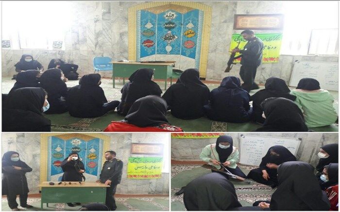 برگزاری اردوی عملی درس آمادگی دفاعی در شهرستان کوهرنگ
