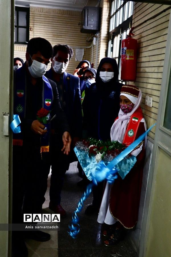 افتتاح دفتر خبرگزاری پانا در سازمان دانش‌آموزی ناحیه 4 شیراز