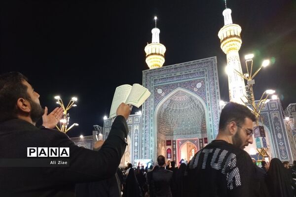 مراسم شب قدر نوزدهم ماه مبارک رمضان در حرم مطهر رضوی