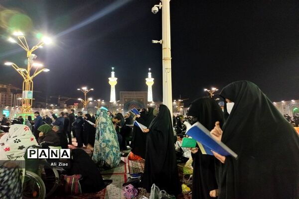 مراسم شب قدر نوزدهم ماه مبارک رمضان در حرم مطهر رضوی