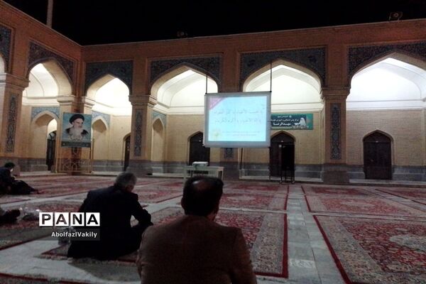 مراسم شب قدر و نوزدهم ماه رمضان در زیارتگاه شهید مدرس کاشمر