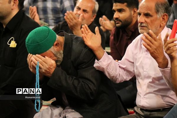 مراسم احیای شب قدر در حرم حضرت محمد هلال بن علی(ع) آران و بیدگل