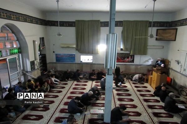 مراسم احیای شب قدر در مسجد امام جعفر صادق(ع)