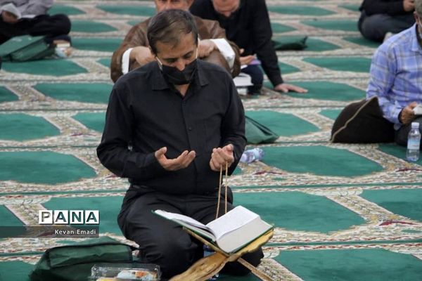 مراسم احیاء شب 19 ماه مبارک رمضان در مصلی بوشهر