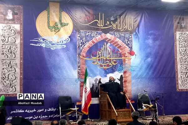 مراسم شب بیست و یکم ماه رمضان در امامزاده سید حمزه