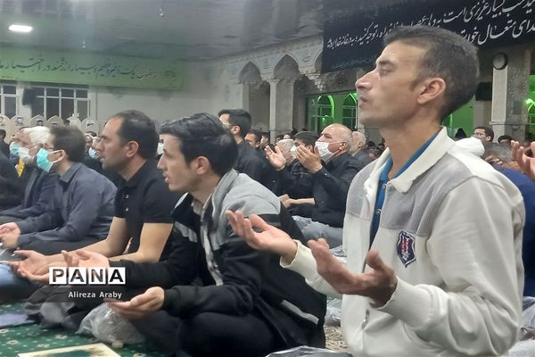 مراسم شب بیست و یکم ماه رمضان در امامزاده سید حمزه