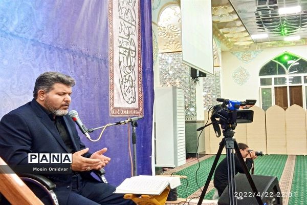 مراسم شب بیست و یکم ماه رمضان در امامزاده سید حمزه