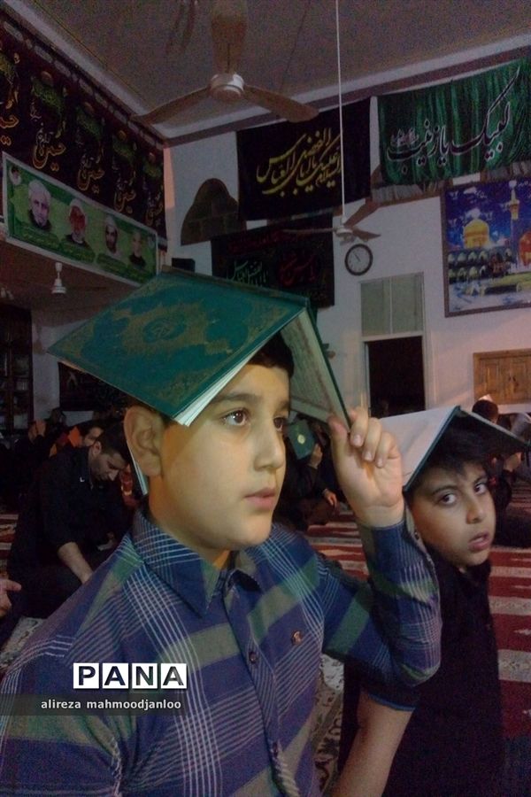 مراسم شب قدر در گلوگاه