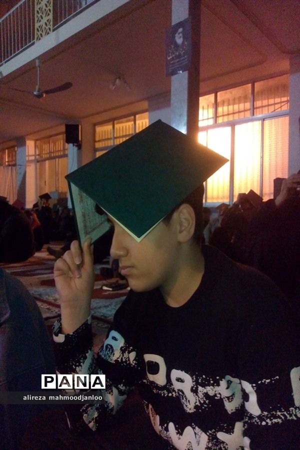 مراسم شب قدر در گلوگاه