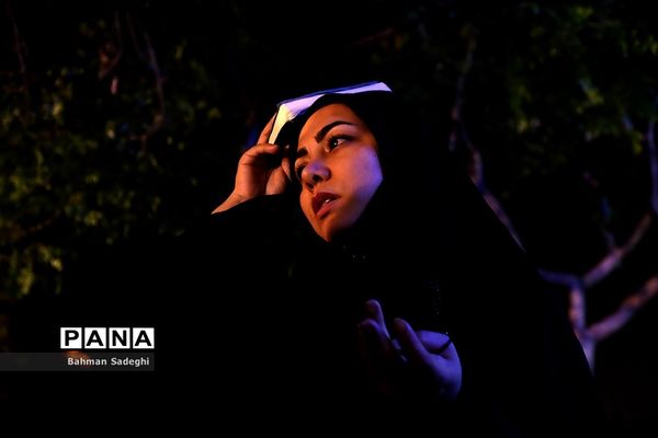 مراسم احیا شب بیست و یکم - خیابان ری