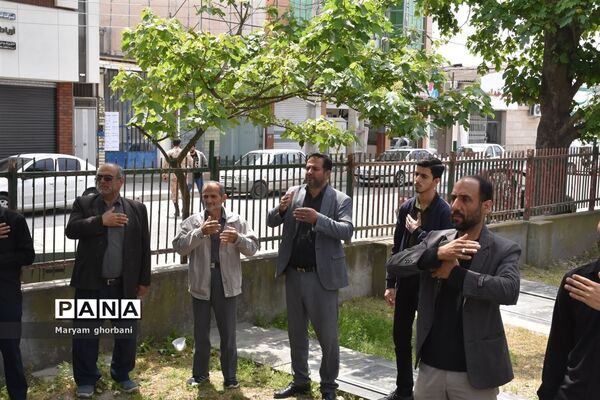 مراسم دسته‌روی دانش‌آموزان بهنمیری