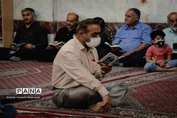 مراسم احیا شب بیست و یکم در شهرستان امیدیه