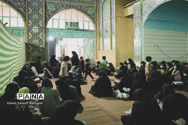 مراسم احیا شب بیست و یکم در شهرستان امیدیه