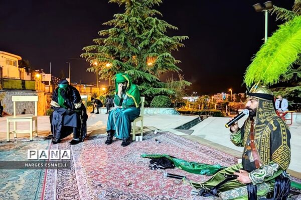 مراسم تعزیه‌خوانی در شهرستان پردیس