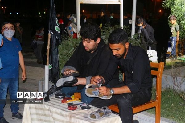 مراسم احیای دومین شب قدر در گلزار شهدای زابل