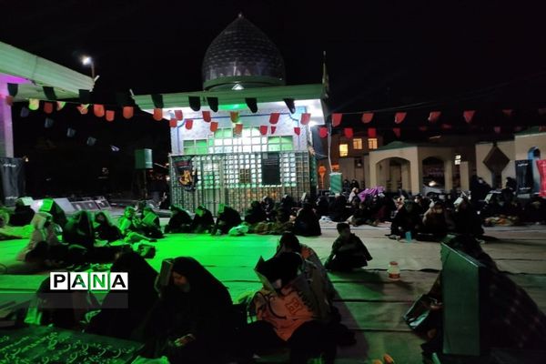 مراسم احیای شب قدر در  شهرستان بهار