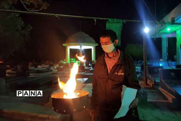 مراسم احیای شب قدر در  شهرستان بهار