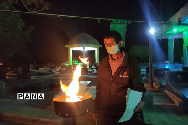 مراسم احیای شب قدر در  شهرستان بهار