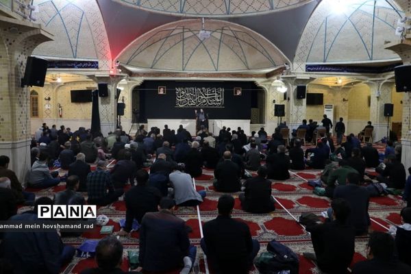 مراسم شب بیست و یکم ماه مبارک رمضان درمسجد النبی قزوین