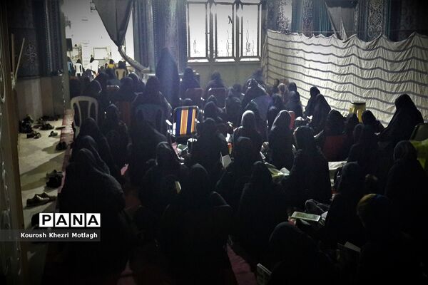 مراسم احیای شب بیست و سوم ماه مبارک رمضان در شهرستان کازرون