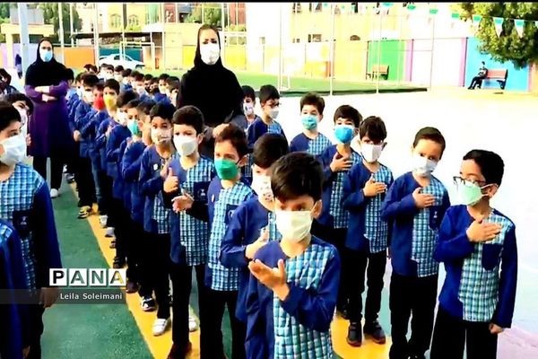 مراسم شهادت مولای متقیان حضرت علی (ع) در دبستان پسرانه شهید باهنربوشهر