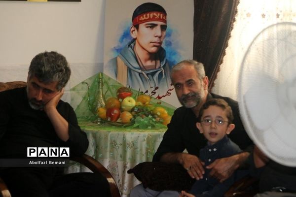 مراسم عزاداری شهادت امام علی(ع) در منزل شهید معماریان