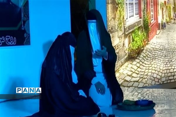 اجرای نمایش مذهبی برای ایتام تحت پوشش کمیته امداد در شهرستان کارون