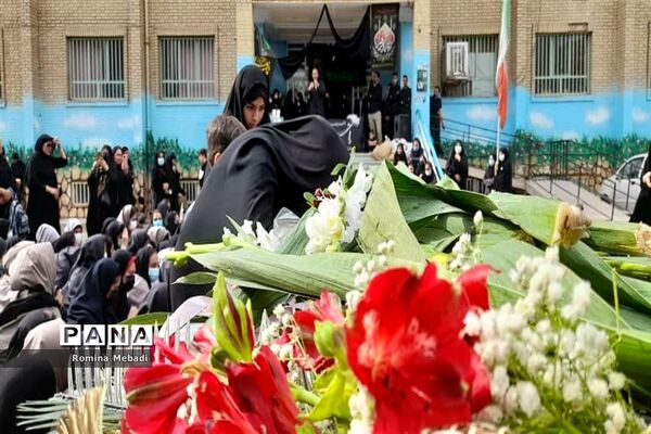 دانش‌آموزان اسلامشهر میزبان پیکر مطهرشهیدان گمنام