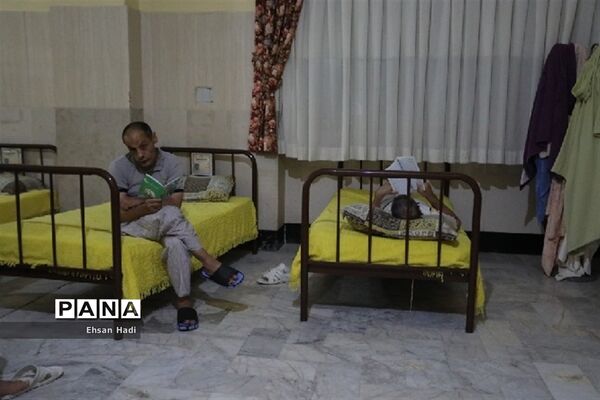 مراسم احیای شب بیست و سوم ماه رمضان در کنار فرزندان آسایشگاه شهید‌بهشتی مشهد