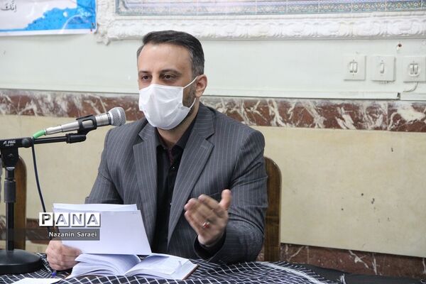جلسه ستاد اقامه نماز و هماهنگی راهپیمایی روز جهانی قدس در آموزش و پرورش اسلامشهر
