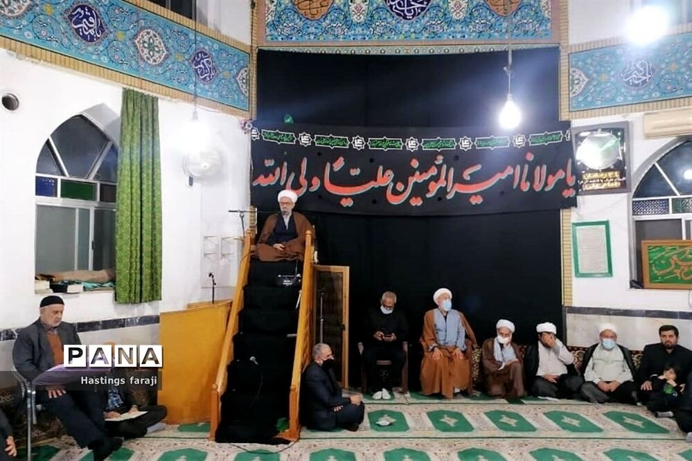 مراسم شب بیست و سوم ماه مبارک رمضان در مساجد میاندورود