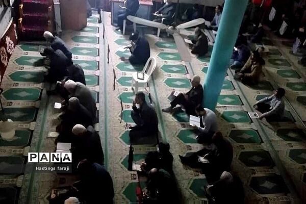 مراسم شب بیست و سوم ماه مبارک رمضان در مساجد میاندورود