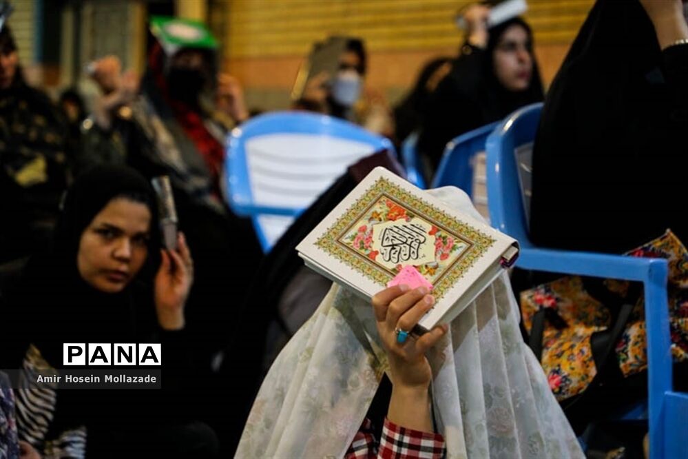 مراسم احیای شب بیست و سوم ماه مبارک رمضان در حسینیه ثارالله ارومیه