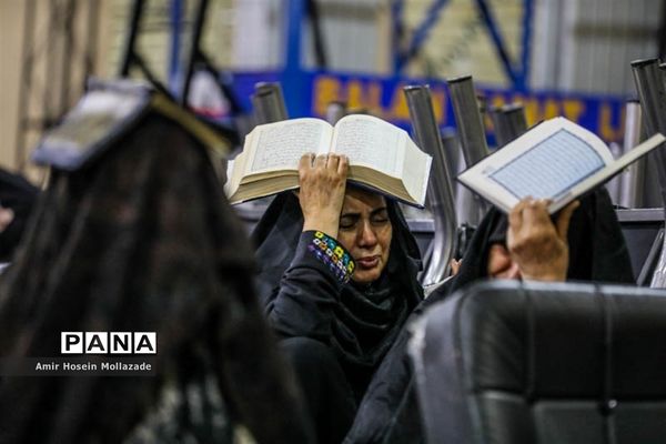 مراسم احیای شب بیست و سوم ماه مبارک رمضان در حسینیه ثارالله ارومیه