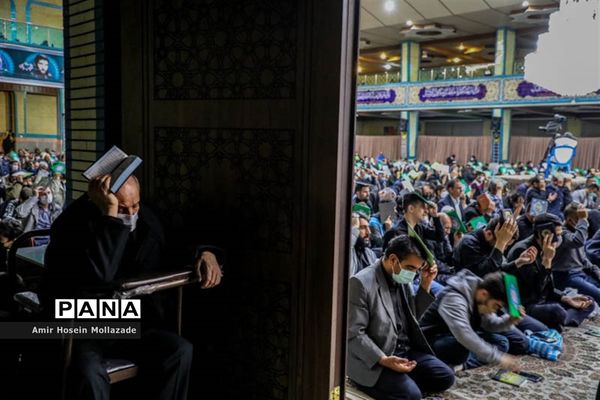 مراسم احیای شب بیست و سوم ماه مبارک رمضان در حسینیه ثارالله ارومیه