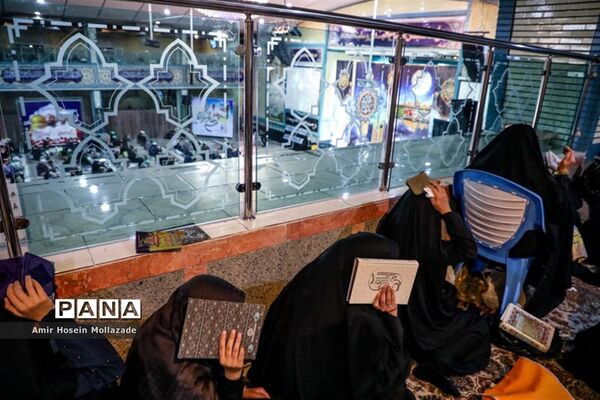 مراسم احیای شب بیست و سوم ماه مبارک رمضان در حسینیه ثارالله ارومیه