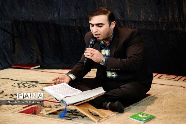 احیای شب بیست و سوم ماه مبارک رمضان در شهرستان امیدیه