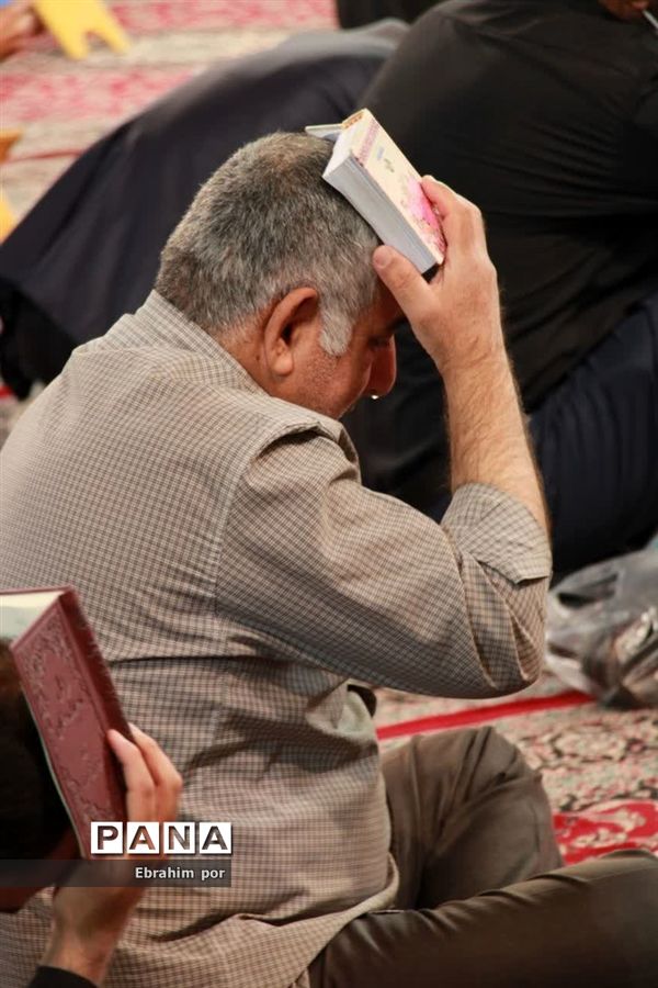 شب بیست و سوم ماه رمضان در حرم حضرت محمد هلال بن علی( ع )