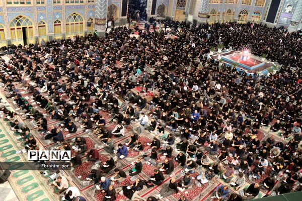 شب بیست و سوم ماه رمضان در حرم حضرت محمد هلال بن علی( ع )
