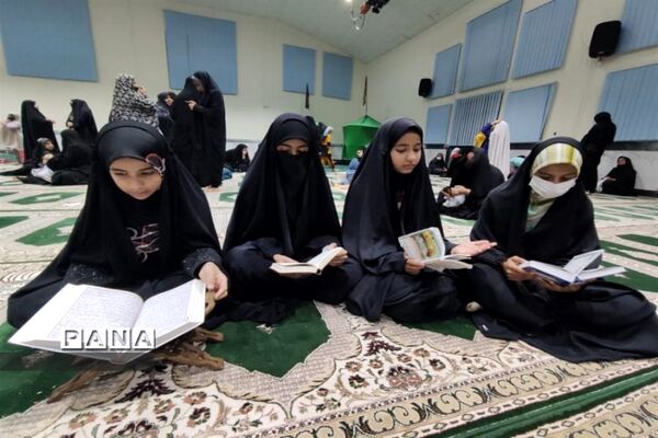 حضور دانش‌آموزان شهرستان مارگون در محافل معنوی شب قدر