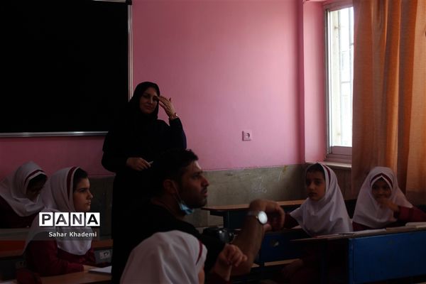 پشت صحنه فیلم کوتاه «میهمانی لاله»